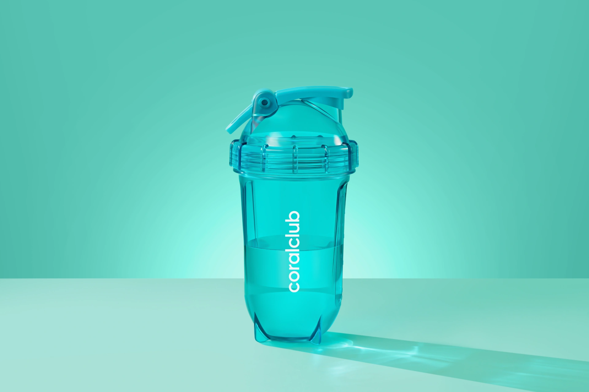 Shaker coralclub, azzurro