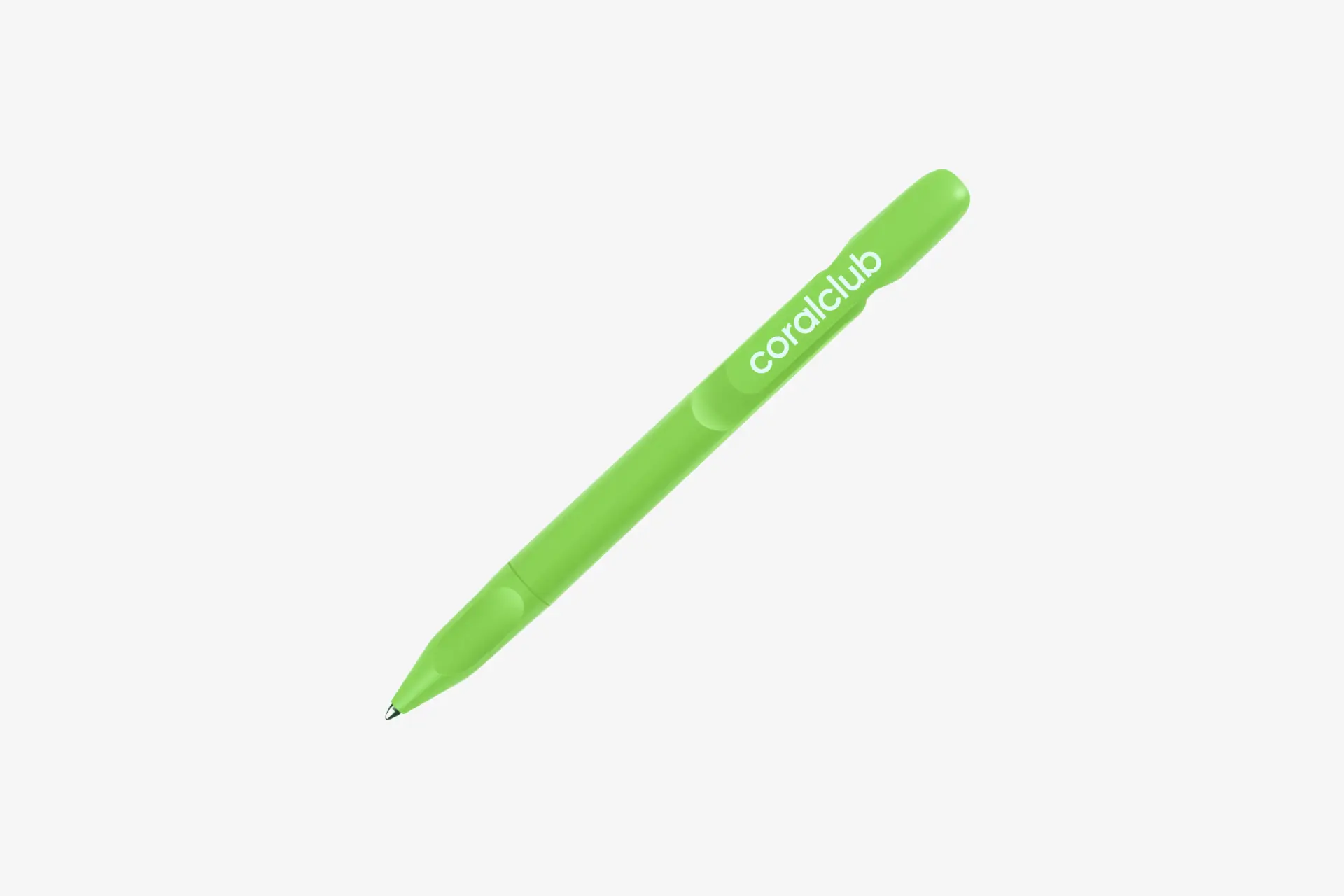 Recycled plastic pen coralclub